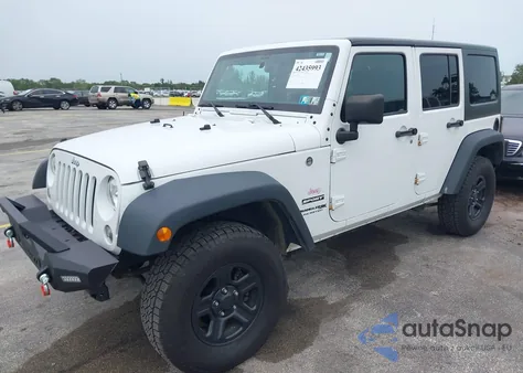 2018 Jeep Wrangler Jk Unlimited Sport 4X4 from USA, damaged, VIN 1C4BJWDG7JL895132